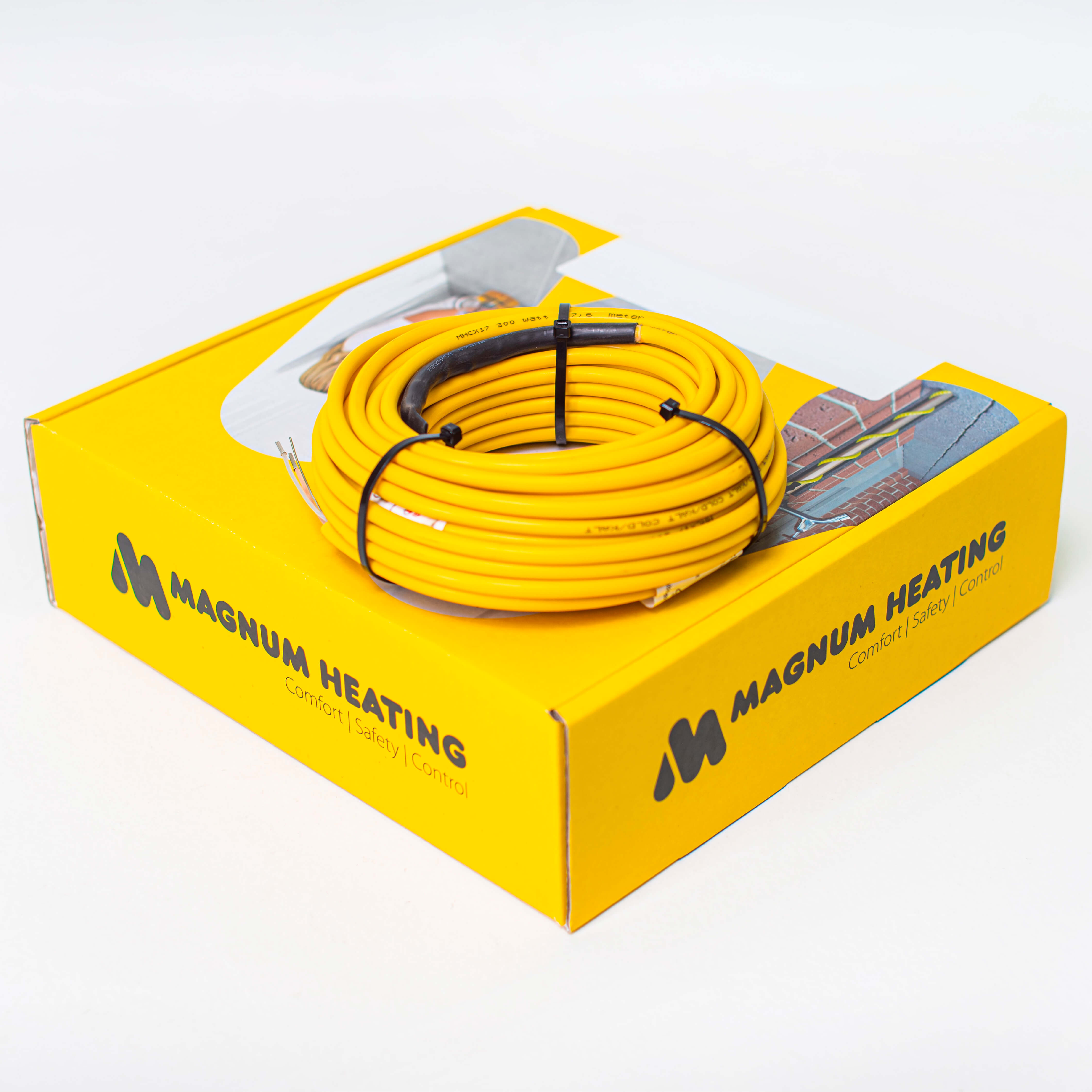 

Теплый пол MAGNUM Cable C&F-2100W двухжильный нагревательный кабель