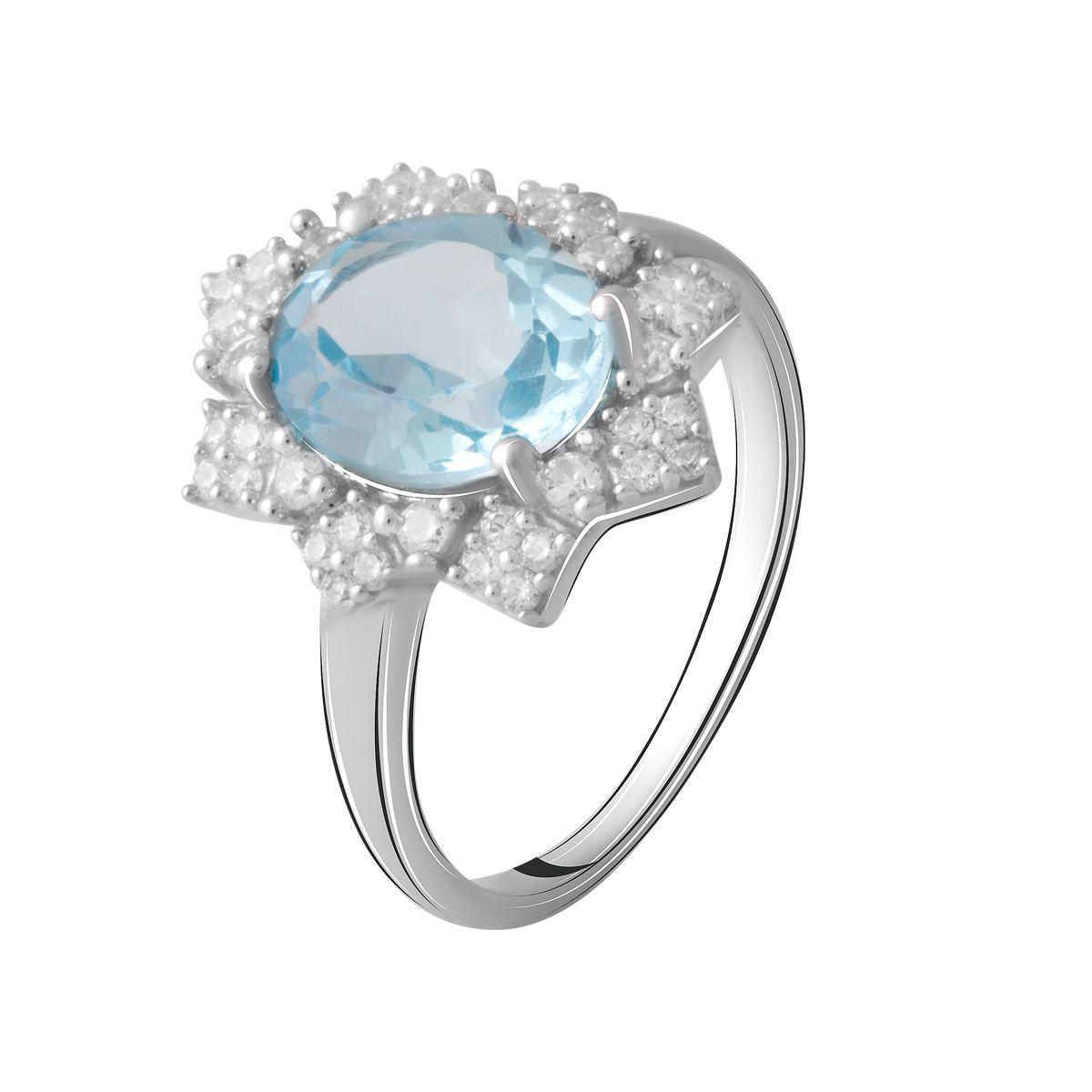 

Серебряное кольцо SilverAlex с натуральным топазом 2.621ct 18.5 размер