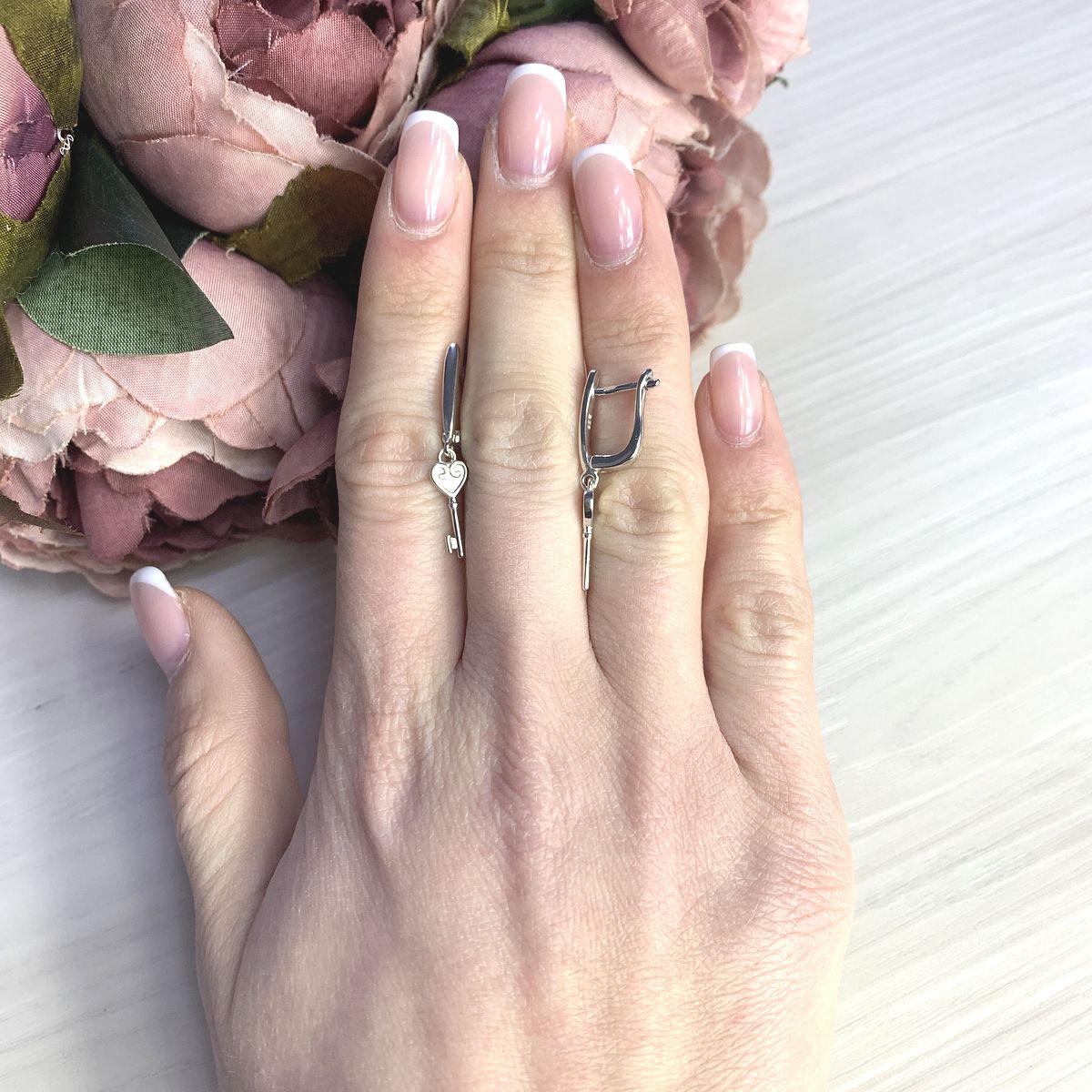 

Серебряные серьги SilverAlex без камней