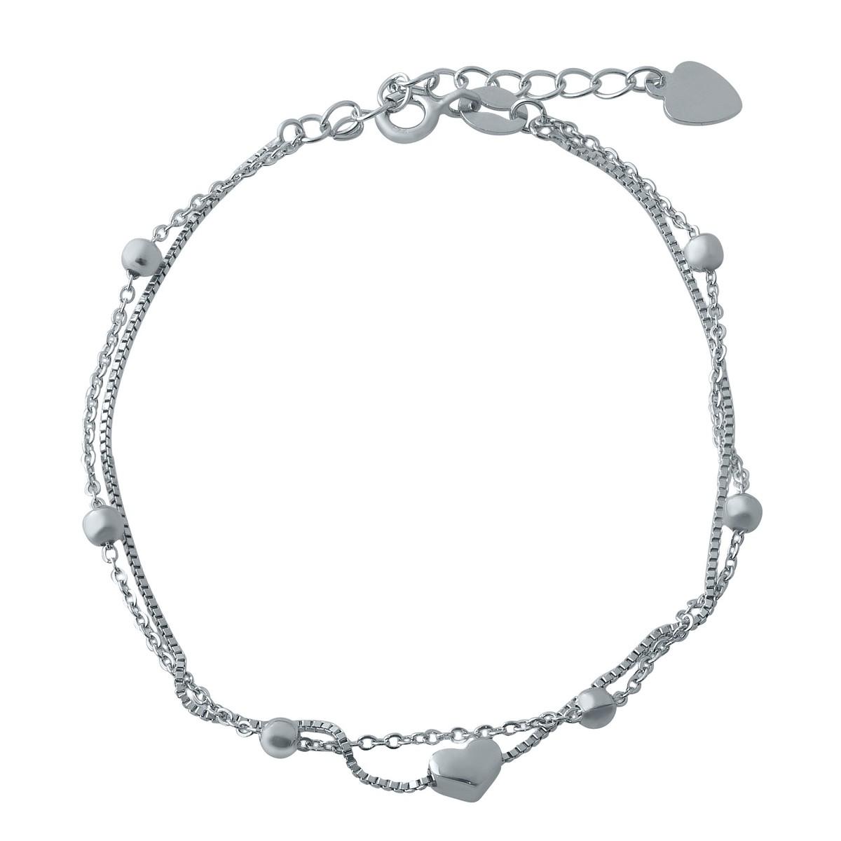 

Серебряный браслет SilverAlex без камней 1720 размер