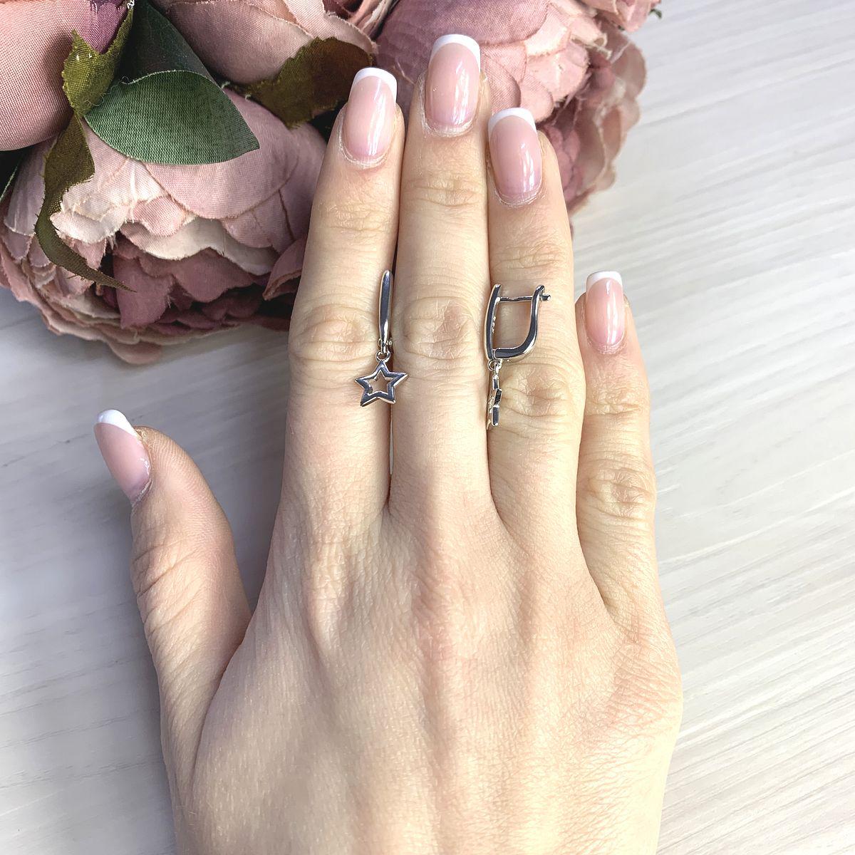 

Серебряные серьги SilverAlex без камней