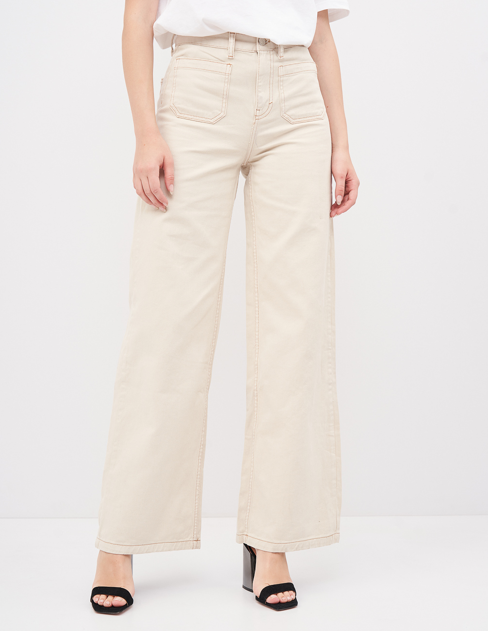 

Джинсы PULL & BEAR Ж1056182 (9687/341/712) цвет бежевый L