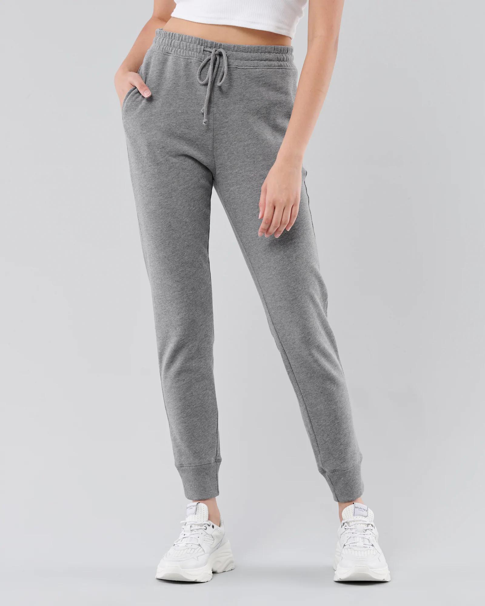 

Джоггеры женские - штаны джоггеры Hollister HC8402W S Серый