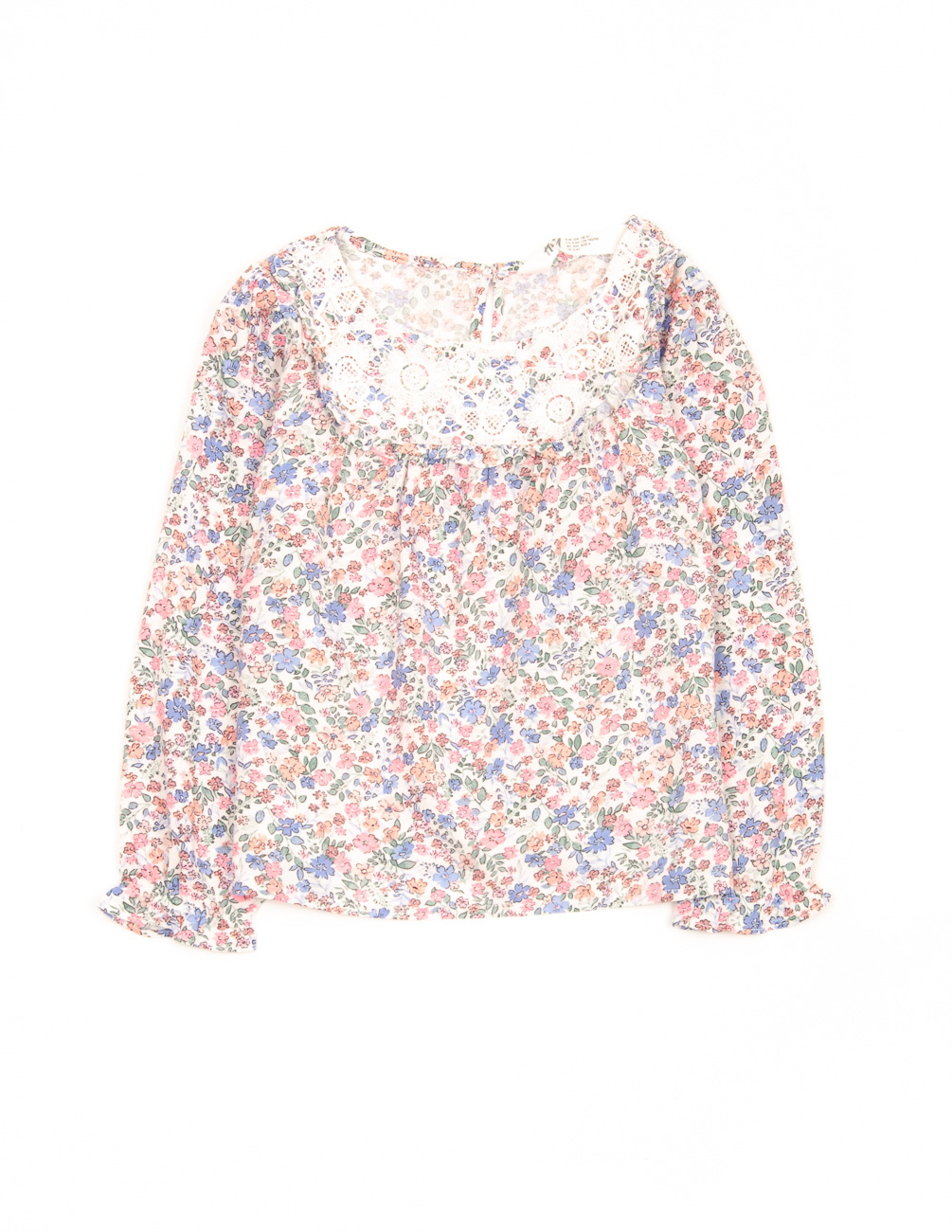 

Блуза H&M ДД003581 (08507912) цвет белый 98
