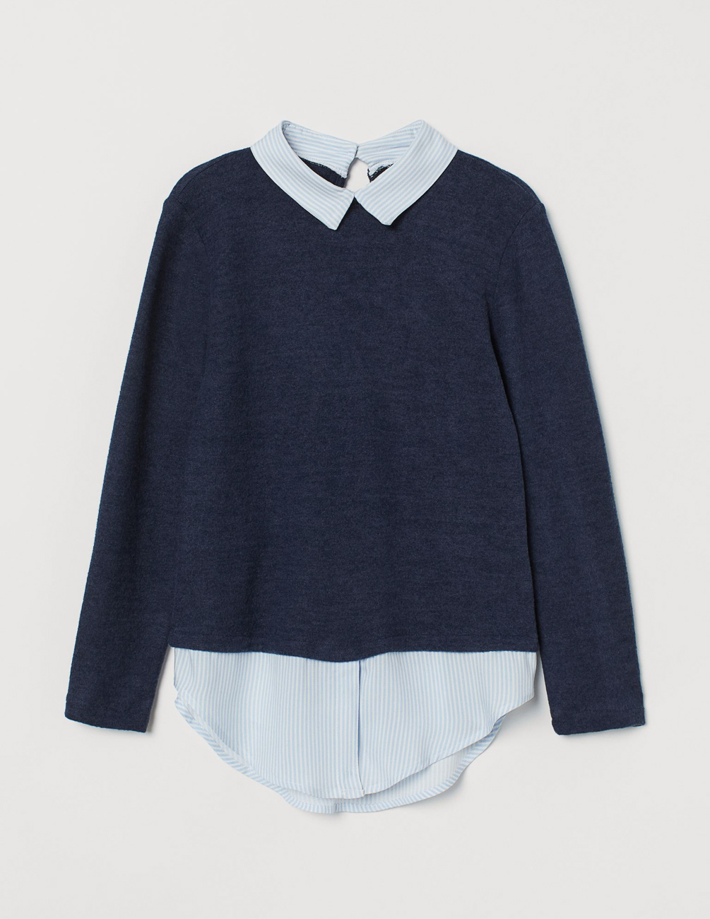 

Свитер H&M ДД003461 цвет синий 158/164