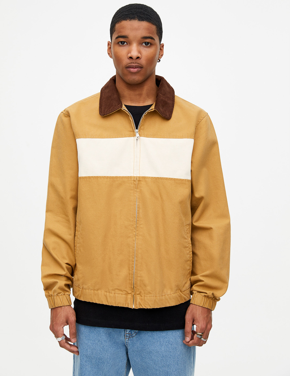 

Куртка PULL & BEAR М0107770 (5710/518/707) цвет бежевый L