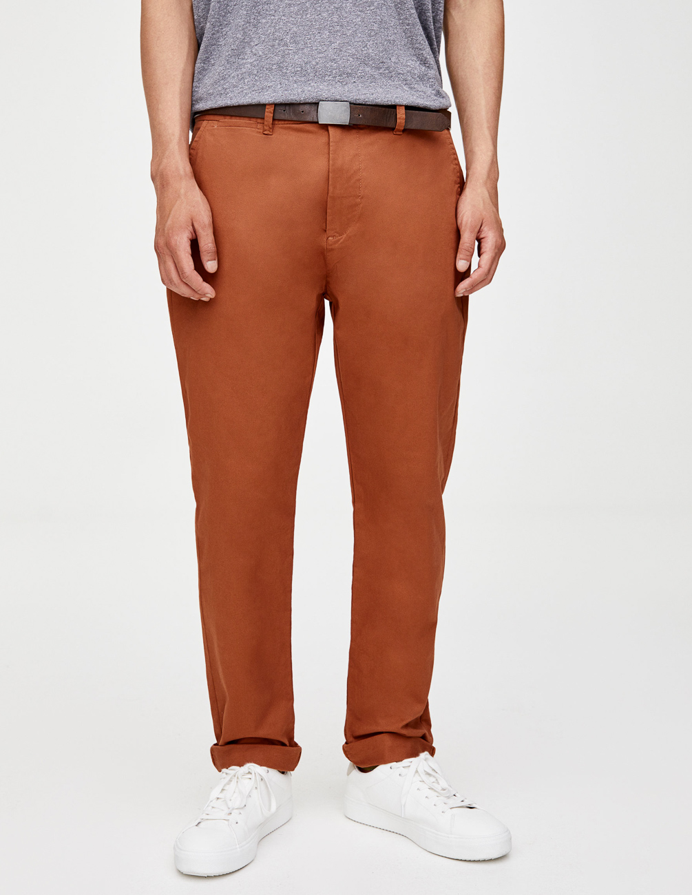 

Брюки PULL & BEAR М0107624 (9670/510/670) цвет коричневый 31