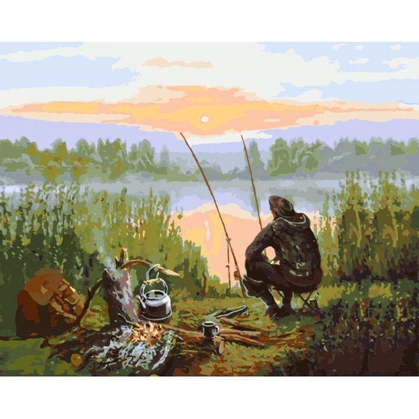 

Картина по номерам 40×50 см. Идейка (без коробки) Отдых у реки (КНО 2241)