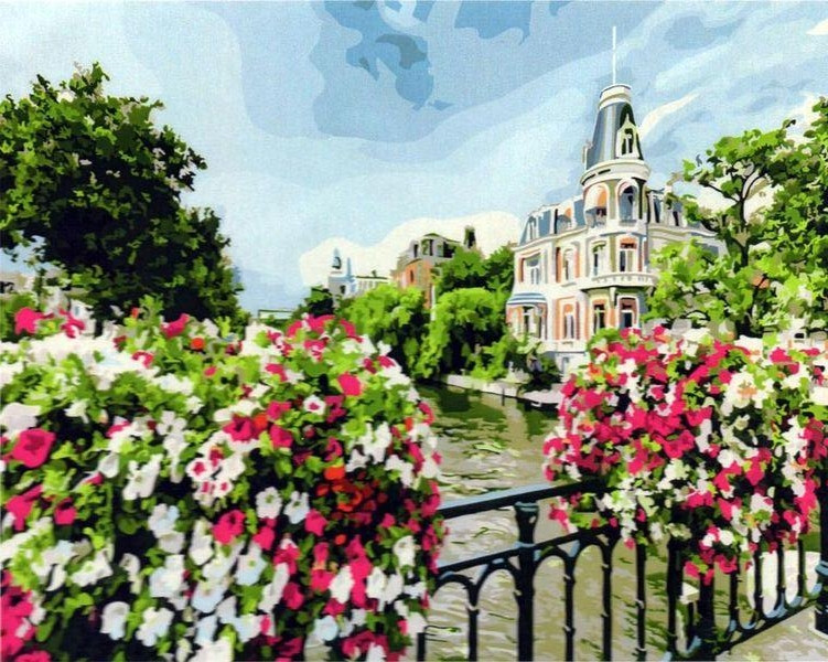 

Картина по номерам 40х50 см Brushme Амстердам (GX 21698)