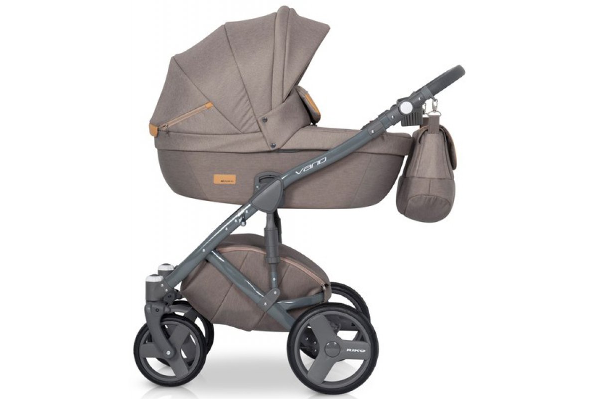 

Универсальная коляска 2 в 1 Riko Vario 02 Caramel