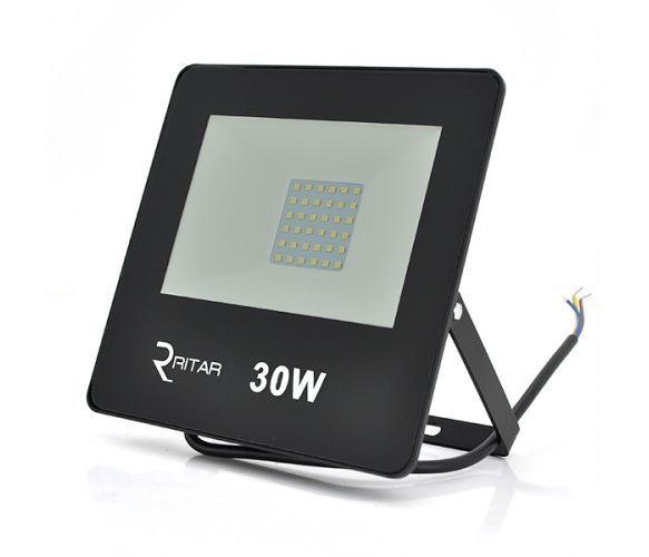 

Прожектор уличный Ritar (RT-FLOOD30A/02939) 30W, 36xSMD2835, IP65, 3000Lm, 6500K