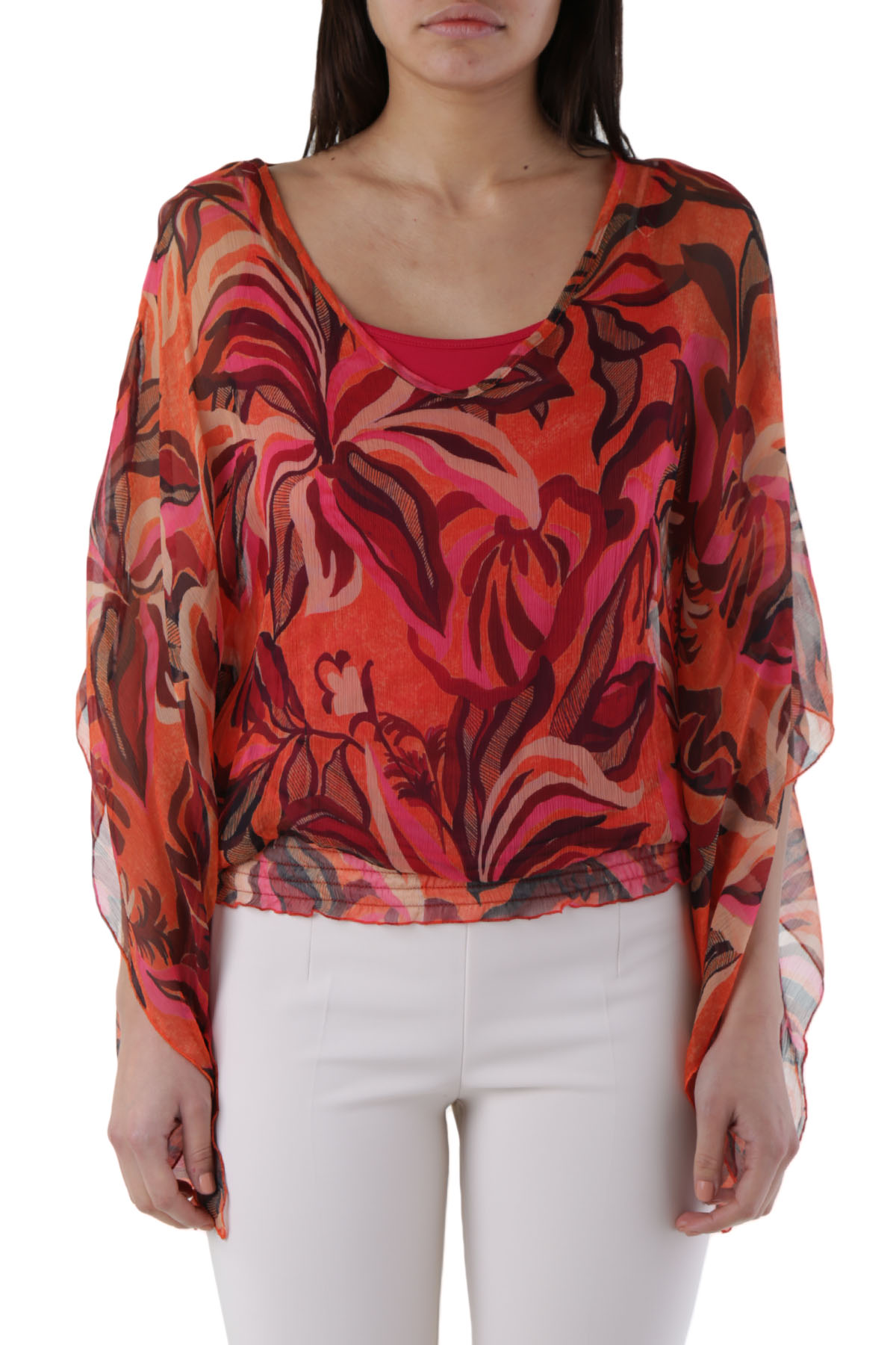 

Блуза Cristina Gavioli Red  красный, Блуза Cristina Gavioli Red 48 красный