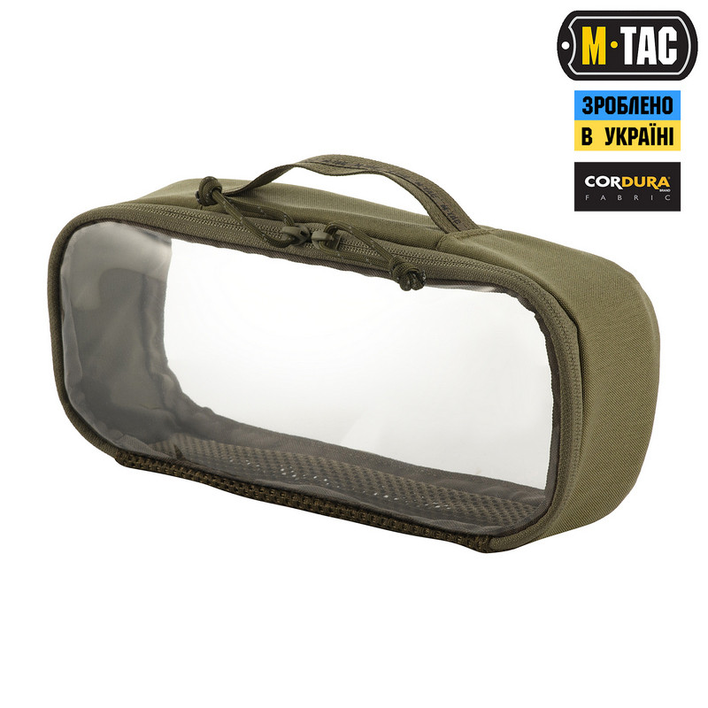 

Органайзер утилитарный M-Tac Elite прозрачный Ranger Green (10147023-M)