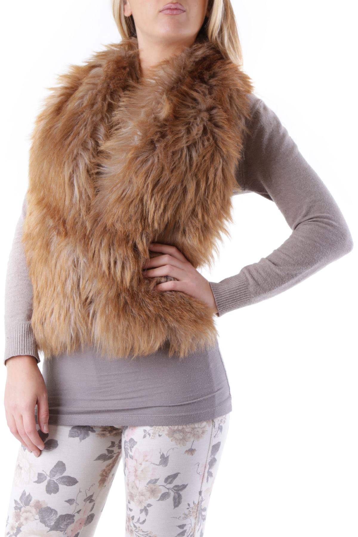 

Жилет Sexy Woman Beige T.U. бежевый