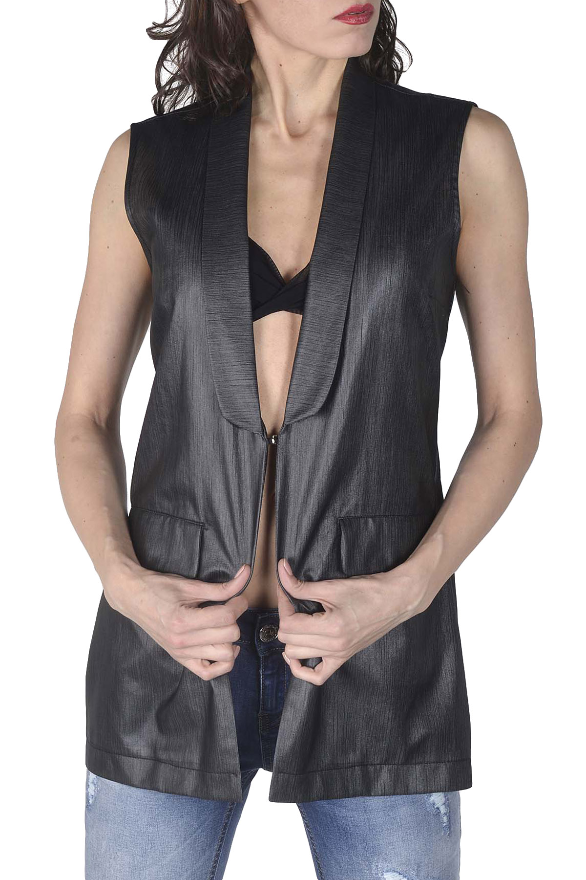 

Жилет Sexy Woman Black  черный, Жилет Sexy Woman Black S черный