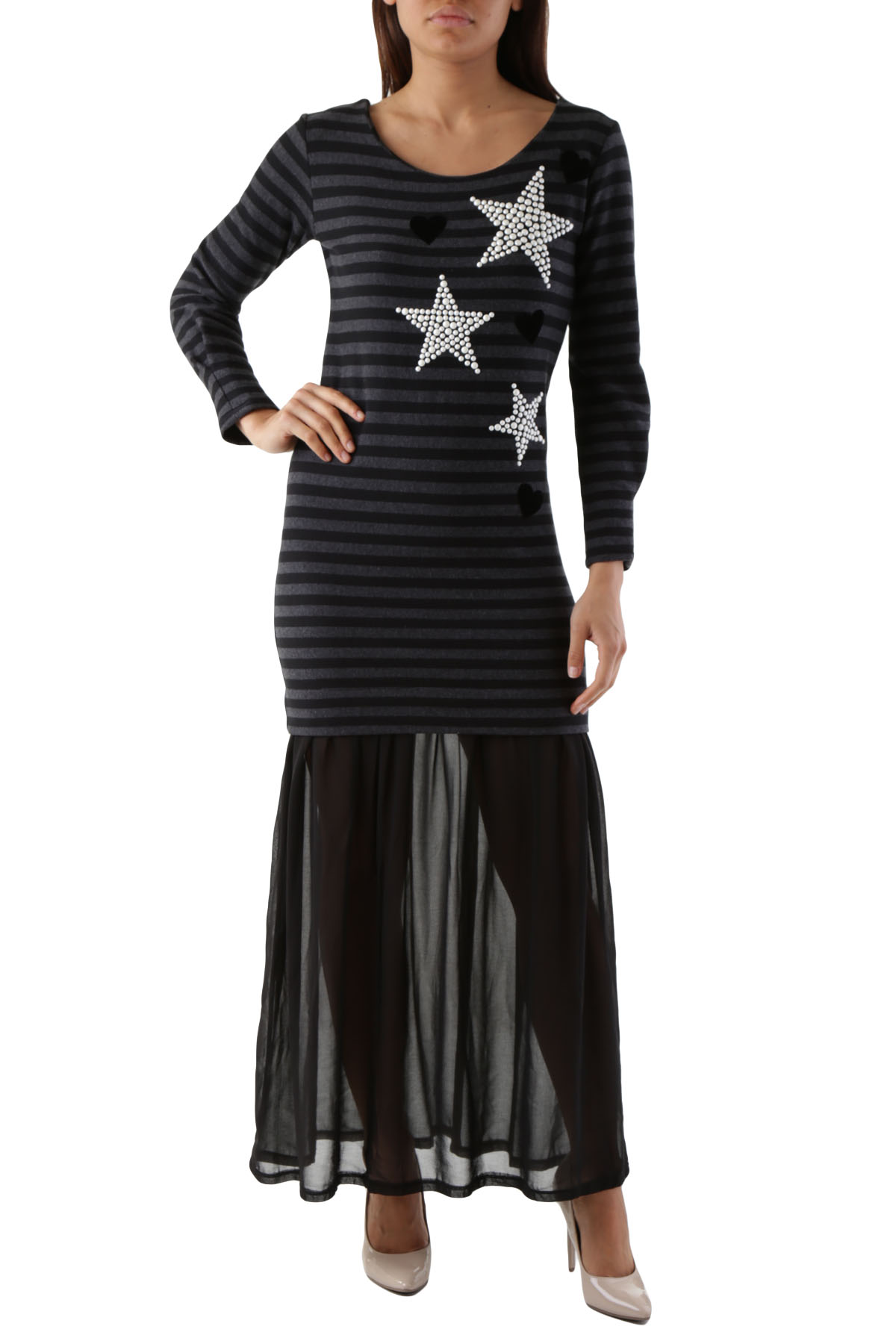 

Платье Cristina Gavioli Black  черный, Платье Cristina Gavioli Black S черный