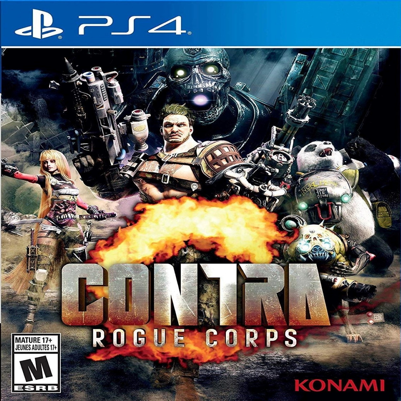 

Contra: Rogue Corps (английская версия) PS4