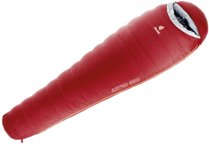 

Спальник Deuter Astro 550 L 500 cranberry левый (3711517 5000 1)