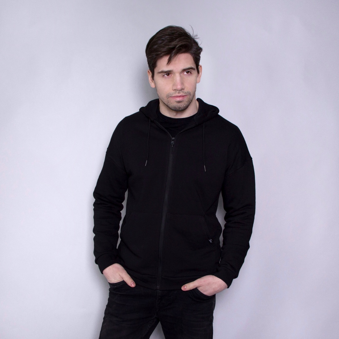 

Мужская толстовка Teamv Classic 2 Черный S