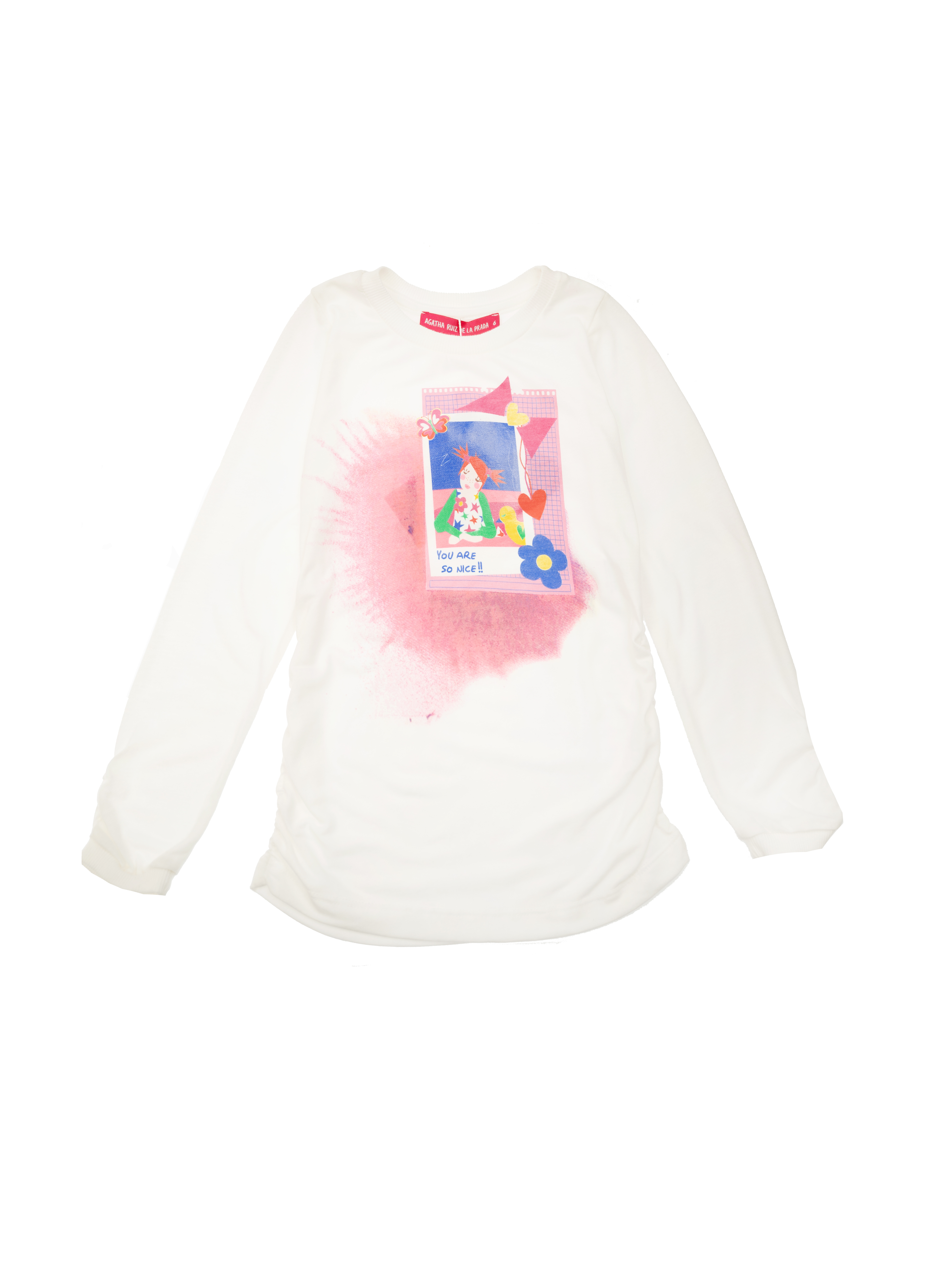 

Лонгслив AGATHA RUIZ DE LA PRADA Agatha (7CA0648) Белый 6 Years-116 см