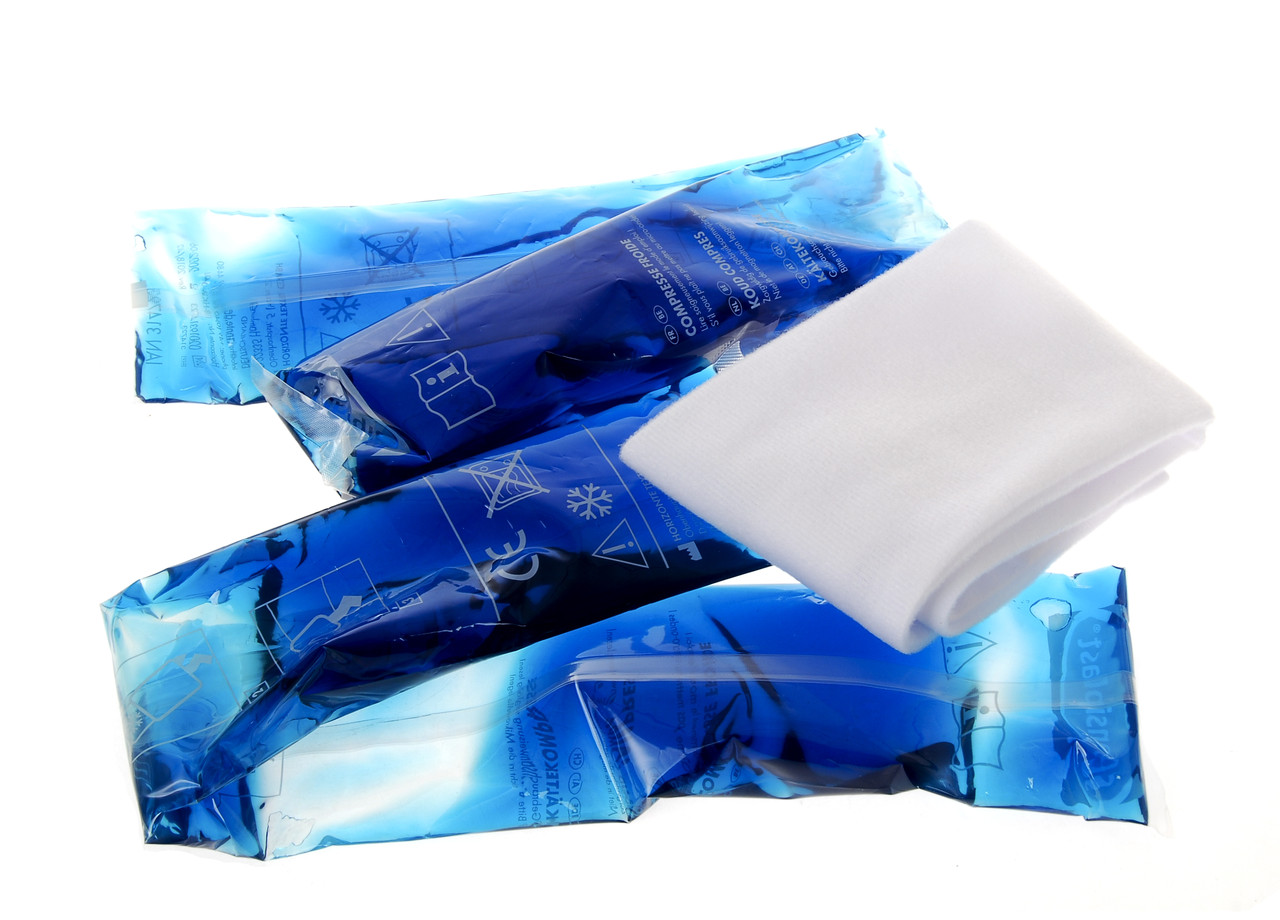 

Холодный гелевый компресс 2 шт sensiplast синий-белый PM1-10200