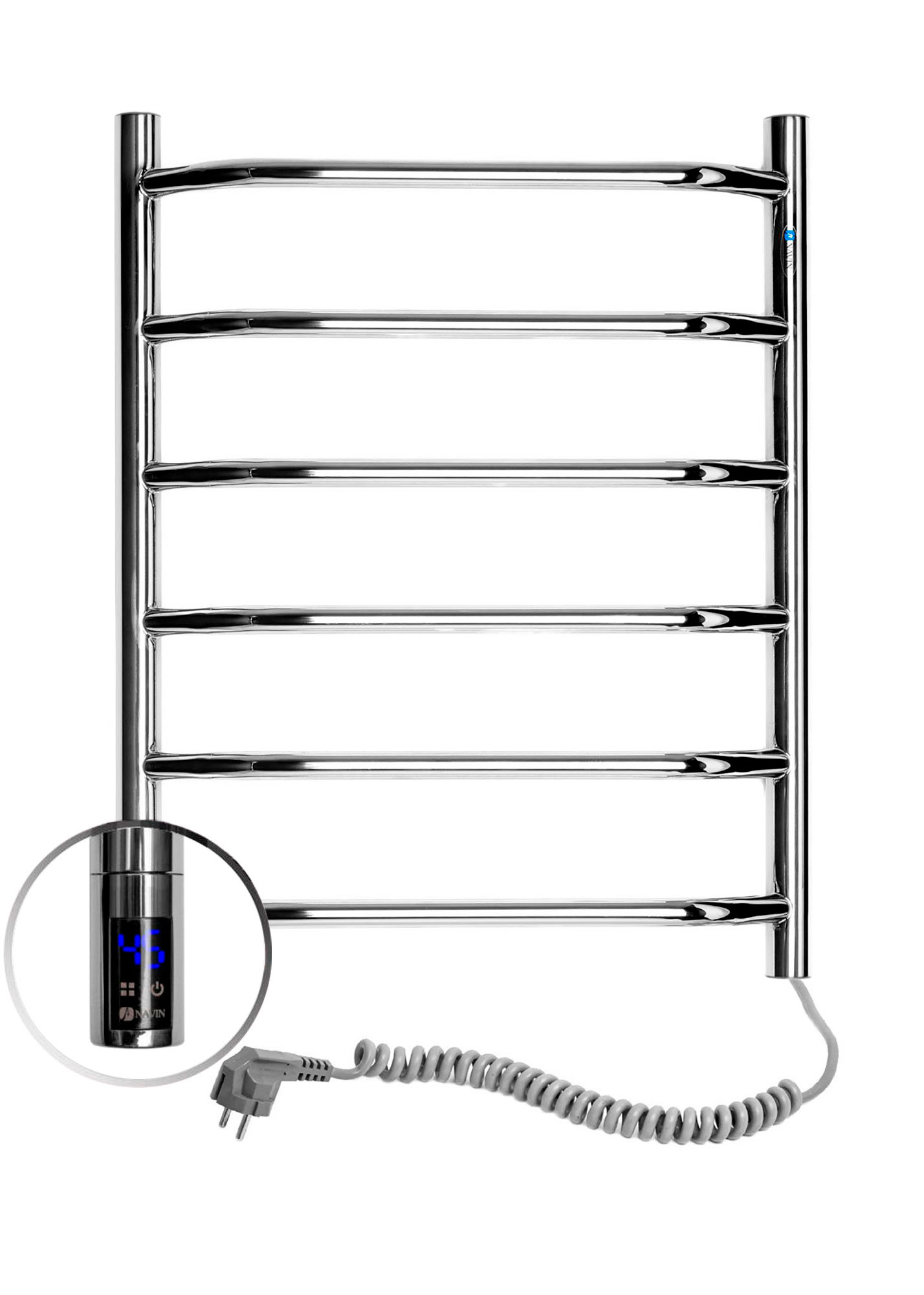 

Полотенцесушитель Блюз 480х600 Sensor правый с таймером 10-006033-4860