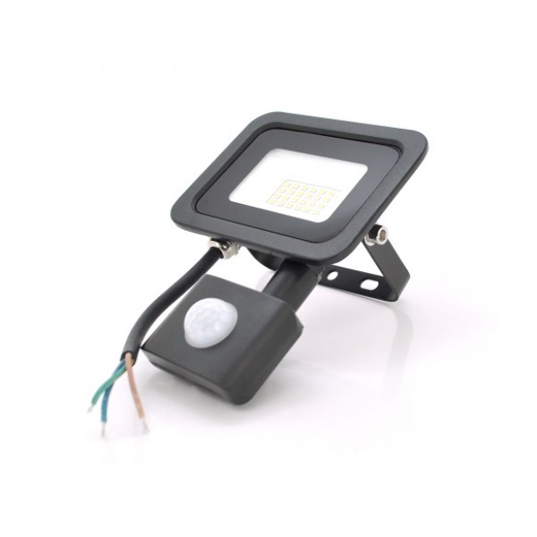 

Прожектор уличный Ritar Slim Sensor Led (RT-FLOOD/MS20A) 20W, 24xSMD2835, IP65, 2000Lm, 6500K