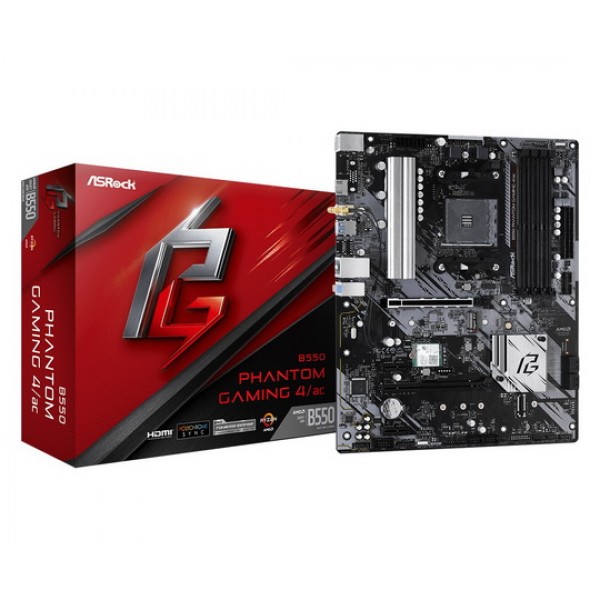 

ASRock B550 Phantom Gaming 4/ac Socket AM4