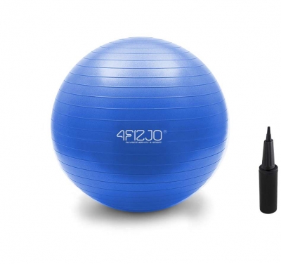 

Мяч для фитнеса фитбол 4FIZJO 65 см Anti-Burst Blue (SKL41-238063)