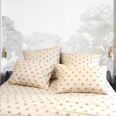

Комплект постельного белья Home Бязь Голд Сердца 200x220 (SKL64-277995)