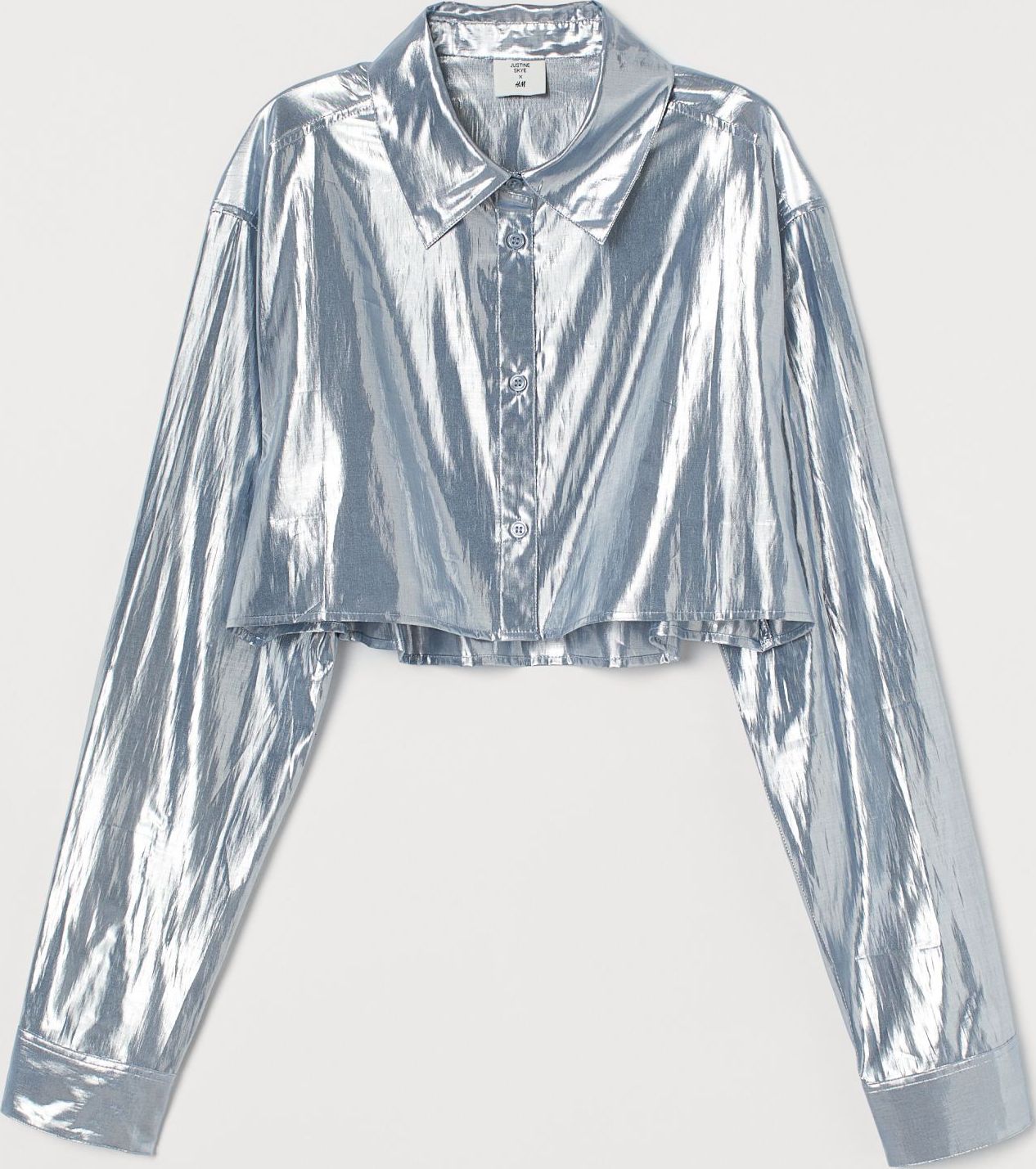 

Блузка H&M 060885896 L Серебристая