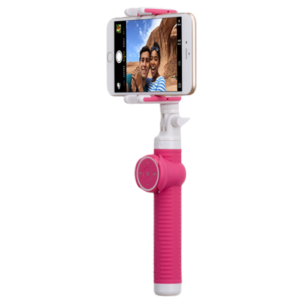 

Селфи-монопод Momax Selfie Hero Bluetooth Selfie Pod 100cm Pink
