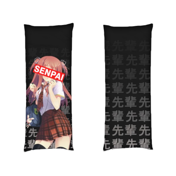 

Подушка SENPAI (5) дакимакура двухсторонняя стандарт 40 х 100 см - MyTee