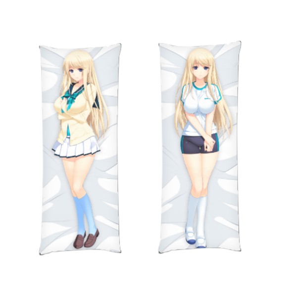 

Подушка ANIME GIRL (16) дакимакура двухсторонняя стандарт 50 х 150 см - MyTee