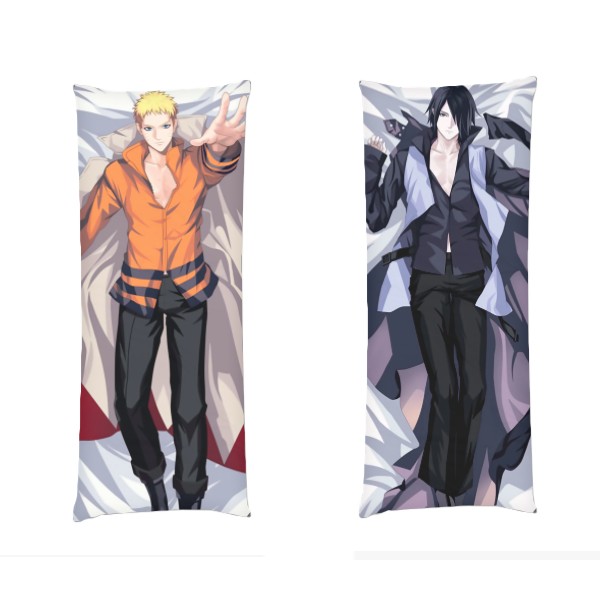 

Подушка SASUKE & NARUTO дакимакура двухсторонняя стандарт 50 х 150 см - MyTee