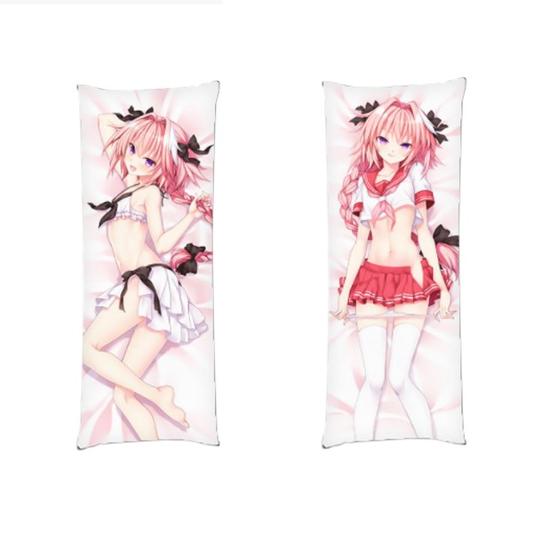 

Подушка ASTOLFO (FATE APOCRYPHA) дакимакура двухсторонняя стандарт 50 х 150 см - MyTee