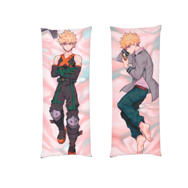 

Подушка KATSUKI BAKUGOU дакимакура двухсторонняя стандарт 40 х 100 см - MyTee