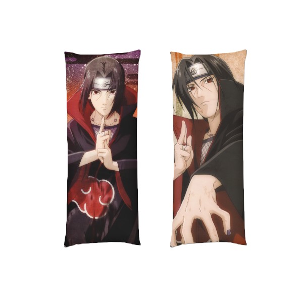 

Подушка ITACHI UCHIHA (3) дакимакура двухсторонняя стандарт 50 х 150 см - MyTee