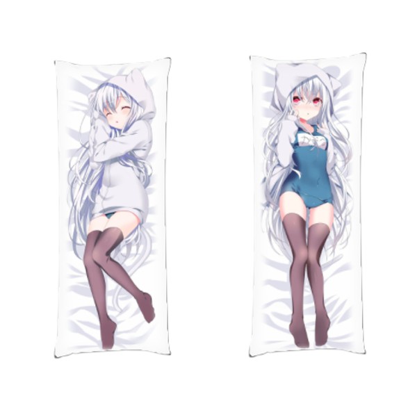 

Подушка ANIME GIRL (4) дакимакура двухсторонняя стандарт 50 х 150 см - MyTee