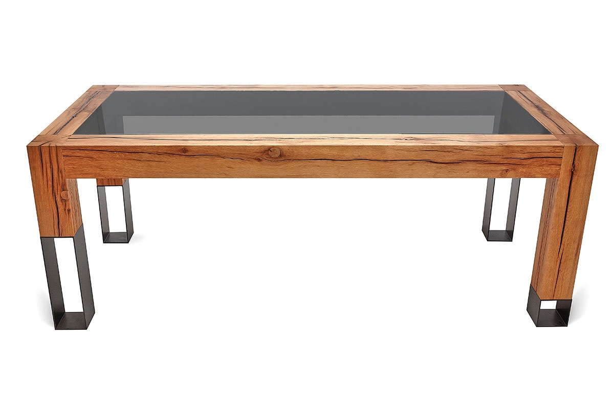 

Стол Nino Glass 8 брус 100 Solovero дуб 90x200 см 0159-0150