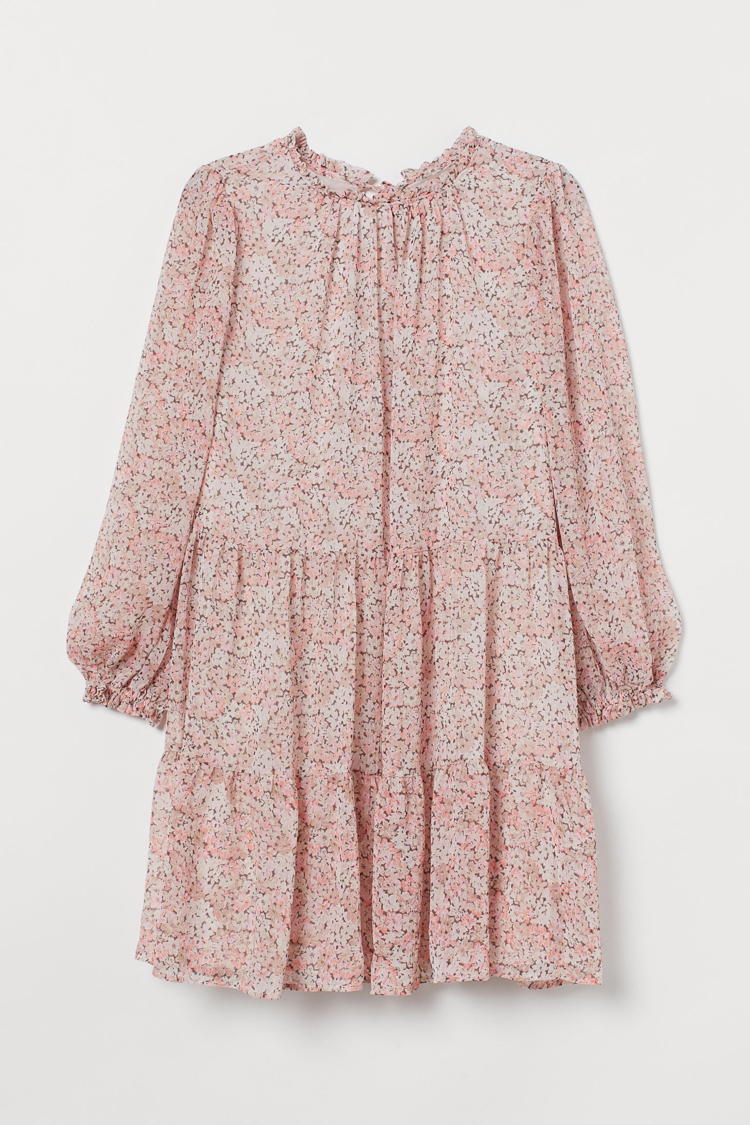 

Платье H&M L светло розовый цветы 17028414981