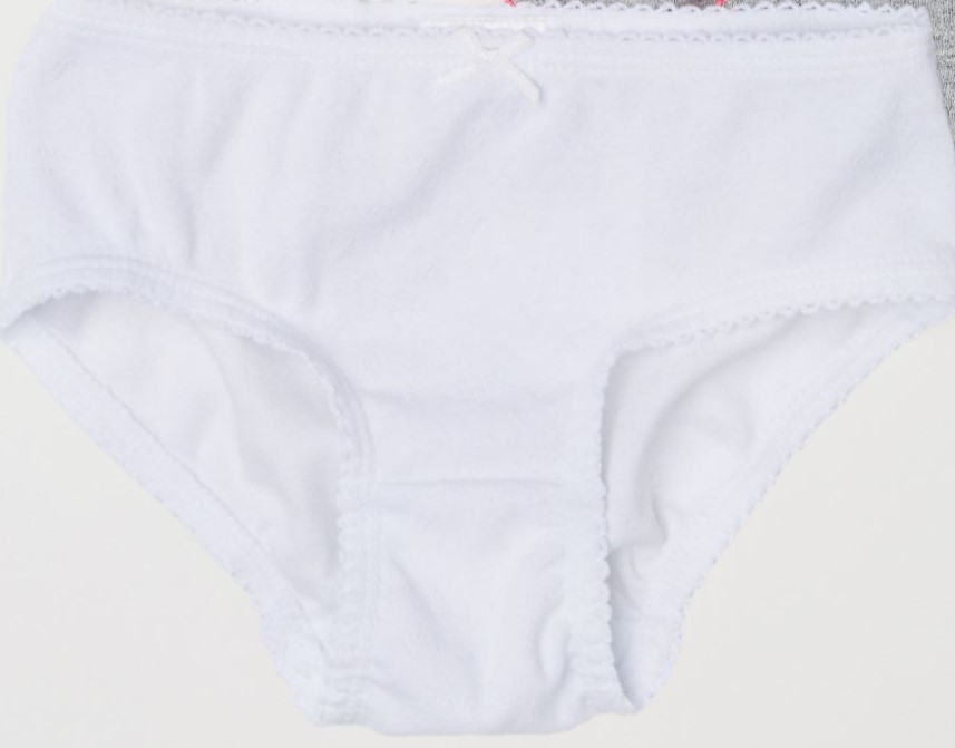 

Трусики H&M 134 140см белый 2026375207