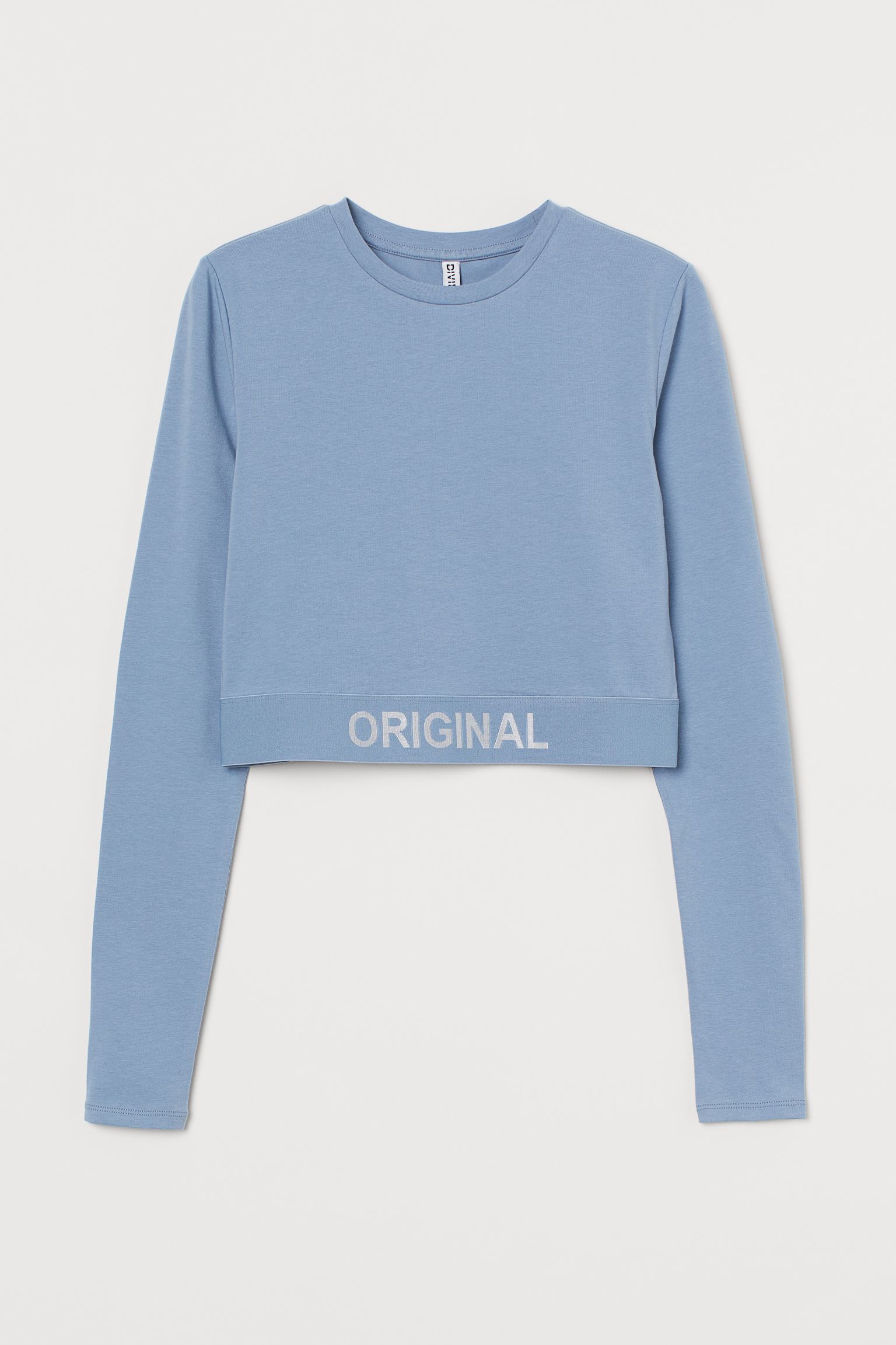 

Лонгслив H&M XL голубой 12028934202