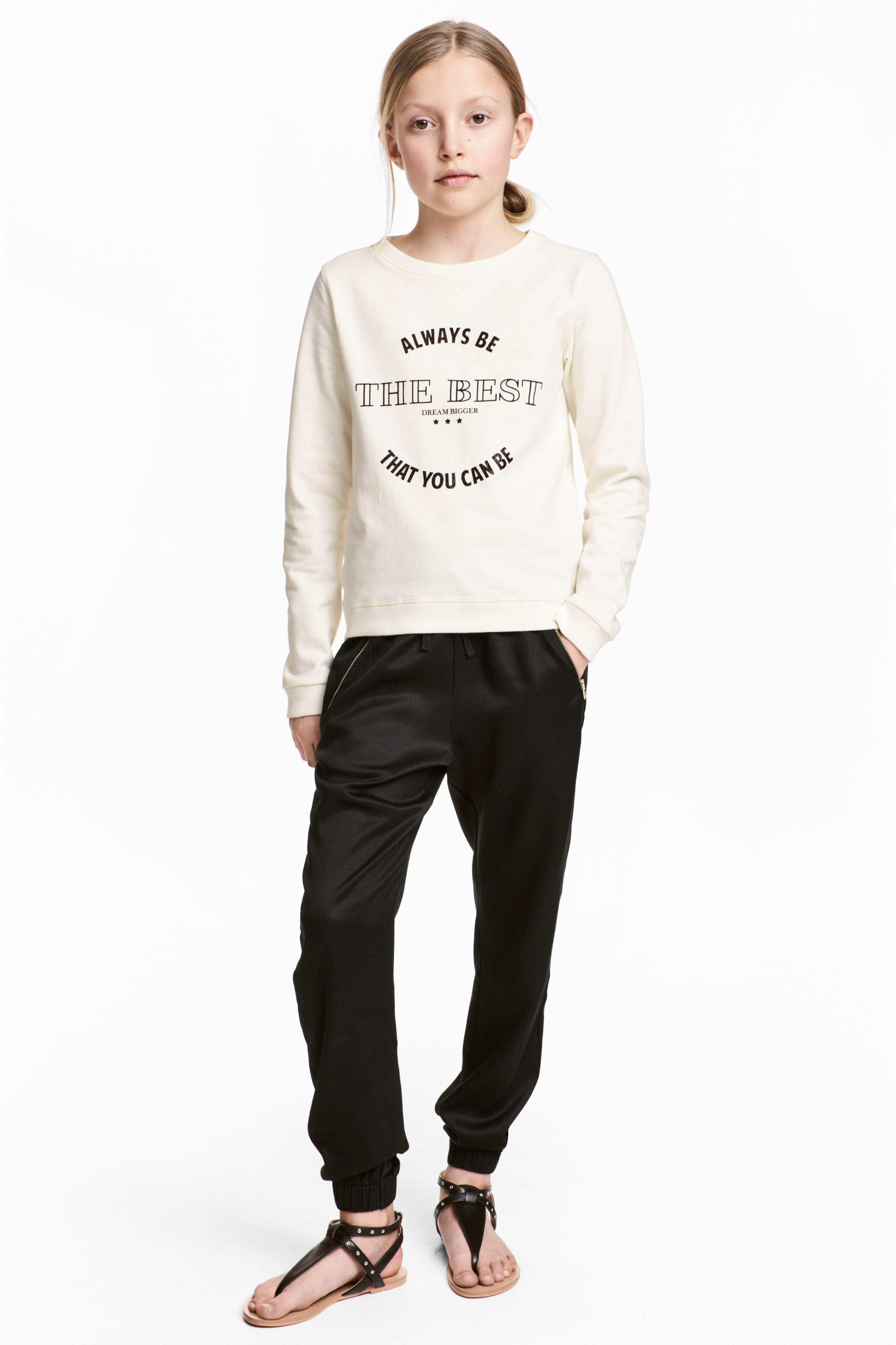

Джоггеры H&M 152см черный 74793115