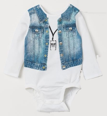 

Боди H&M 74см белый 1002694297