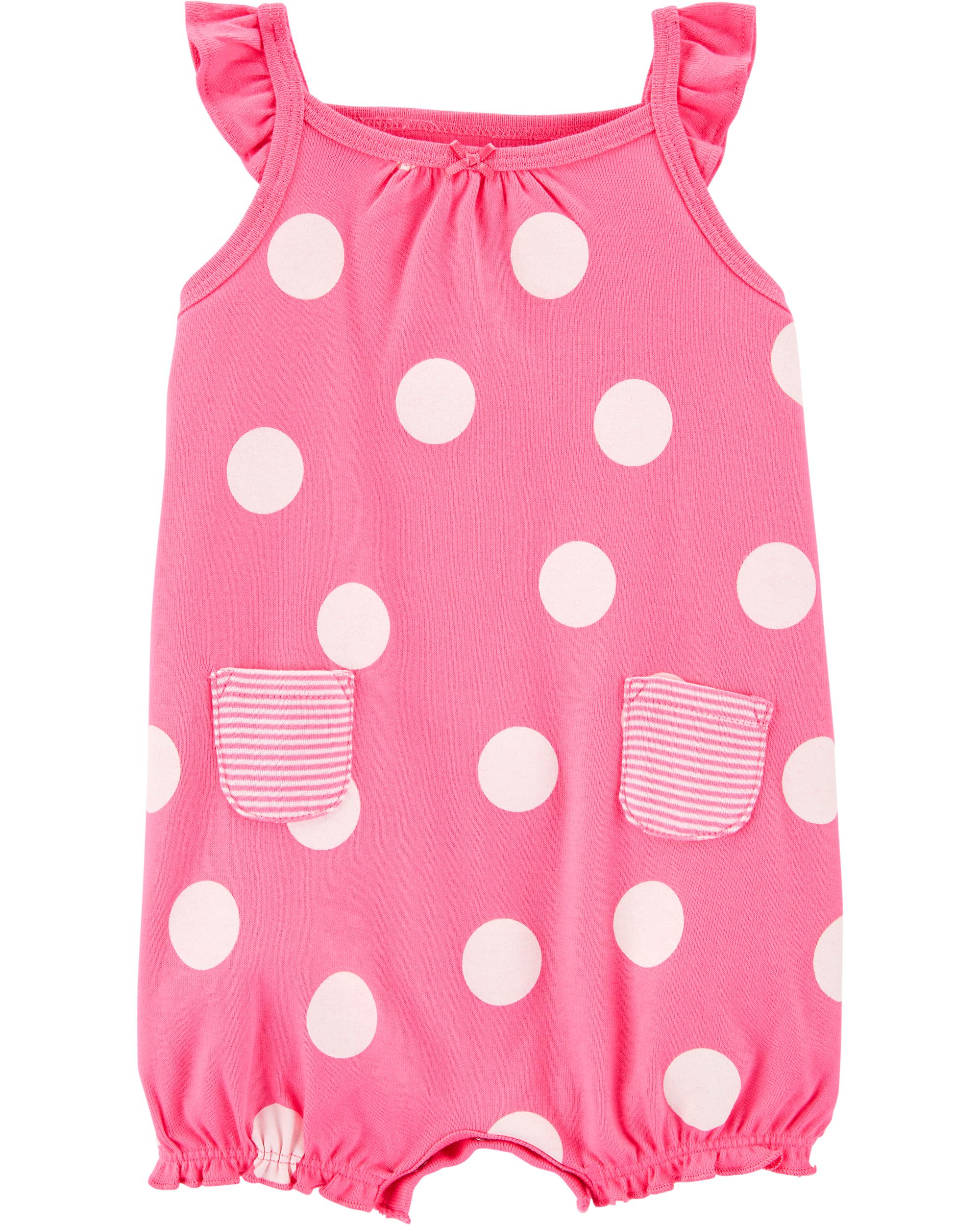 

Песочник Carter's 3 мес (55 61 см) розовый горох 1512710