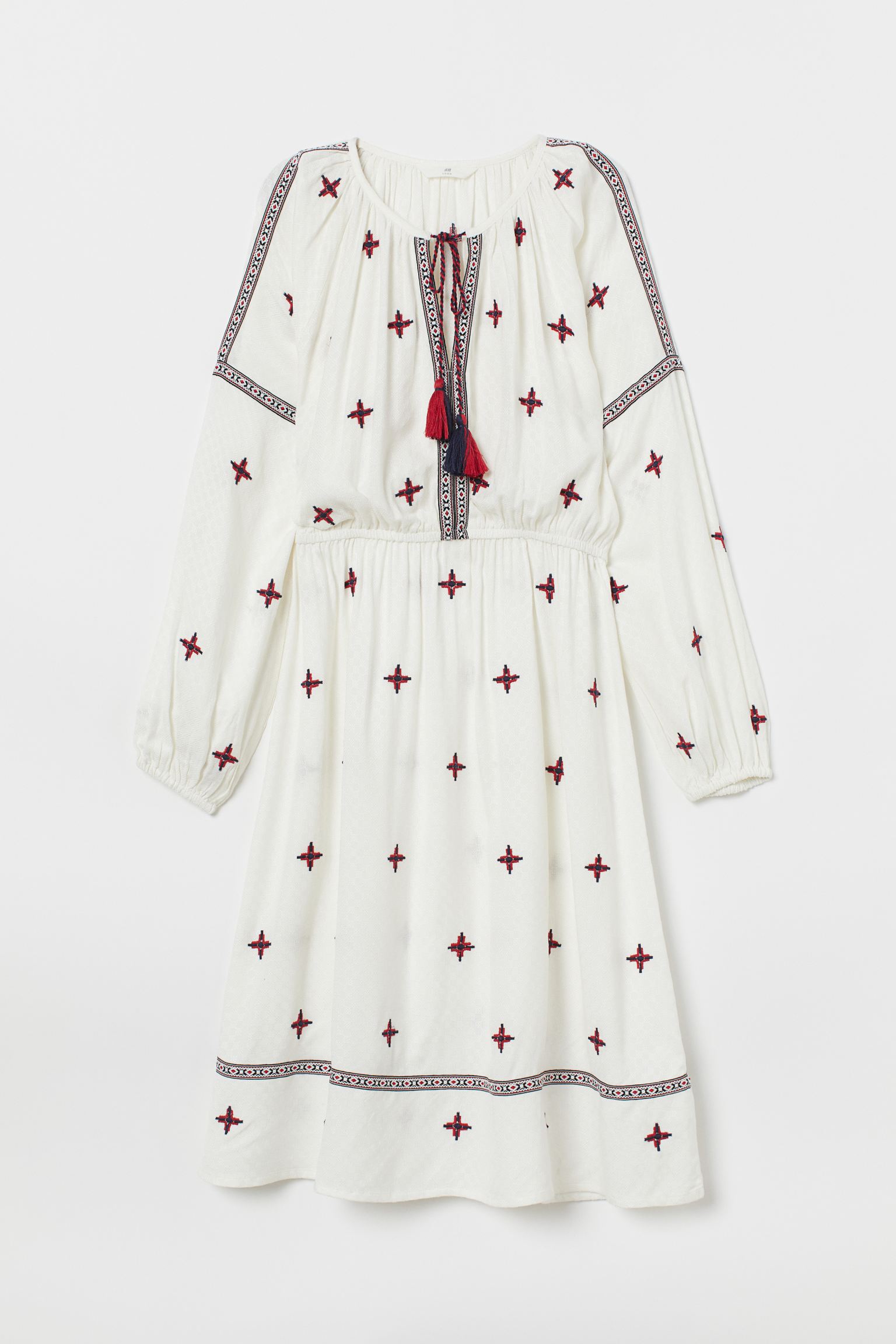 

Платье H&M 36 белый 23027524589