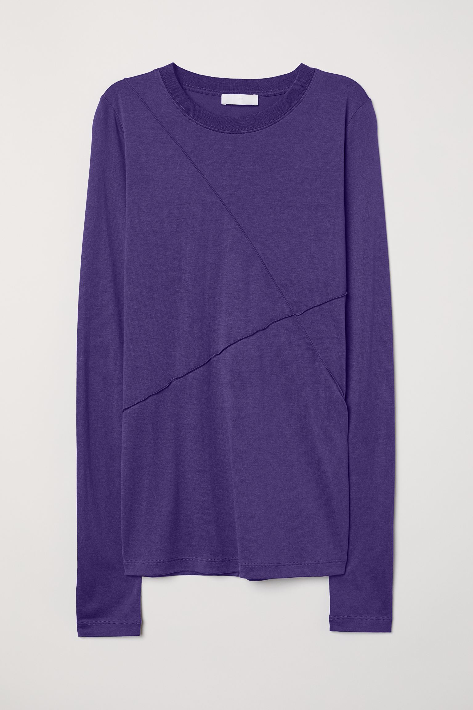 

Лонгслив H&M  фиолетовый 26026919898, Лонгслив H&M S фиолетовый 26026919898
