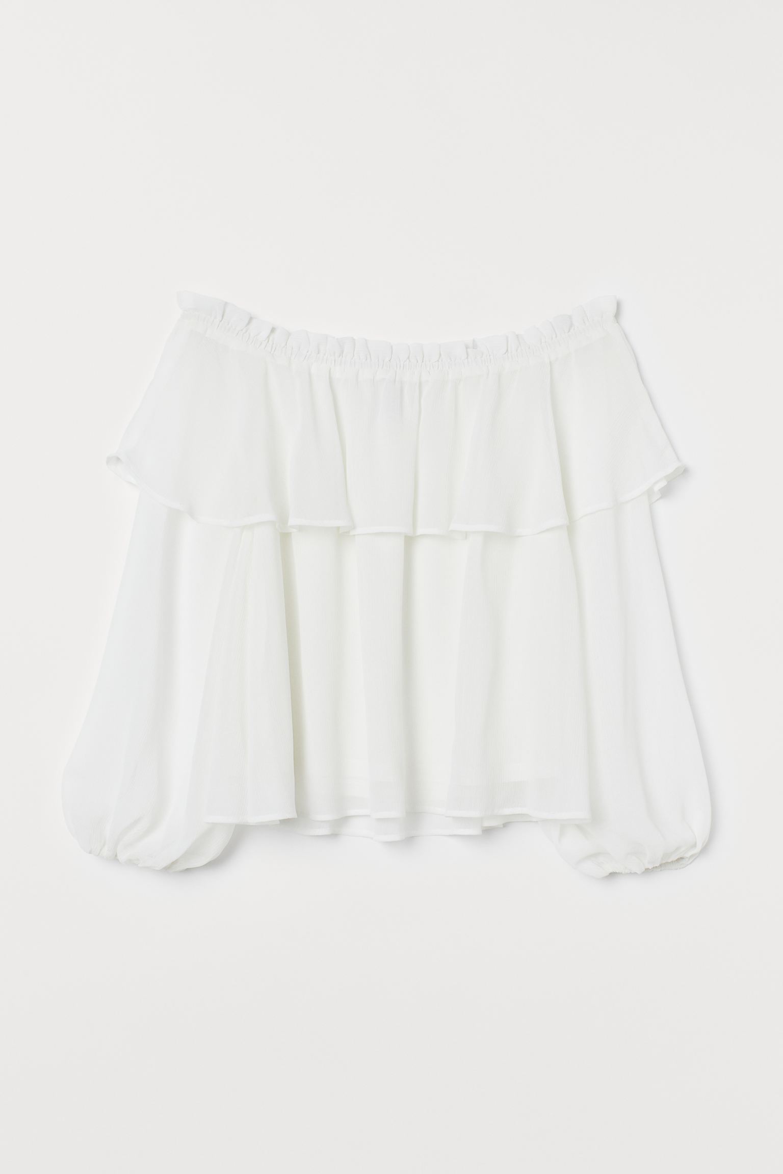 

Блуза H&M 34 белый 17118387701