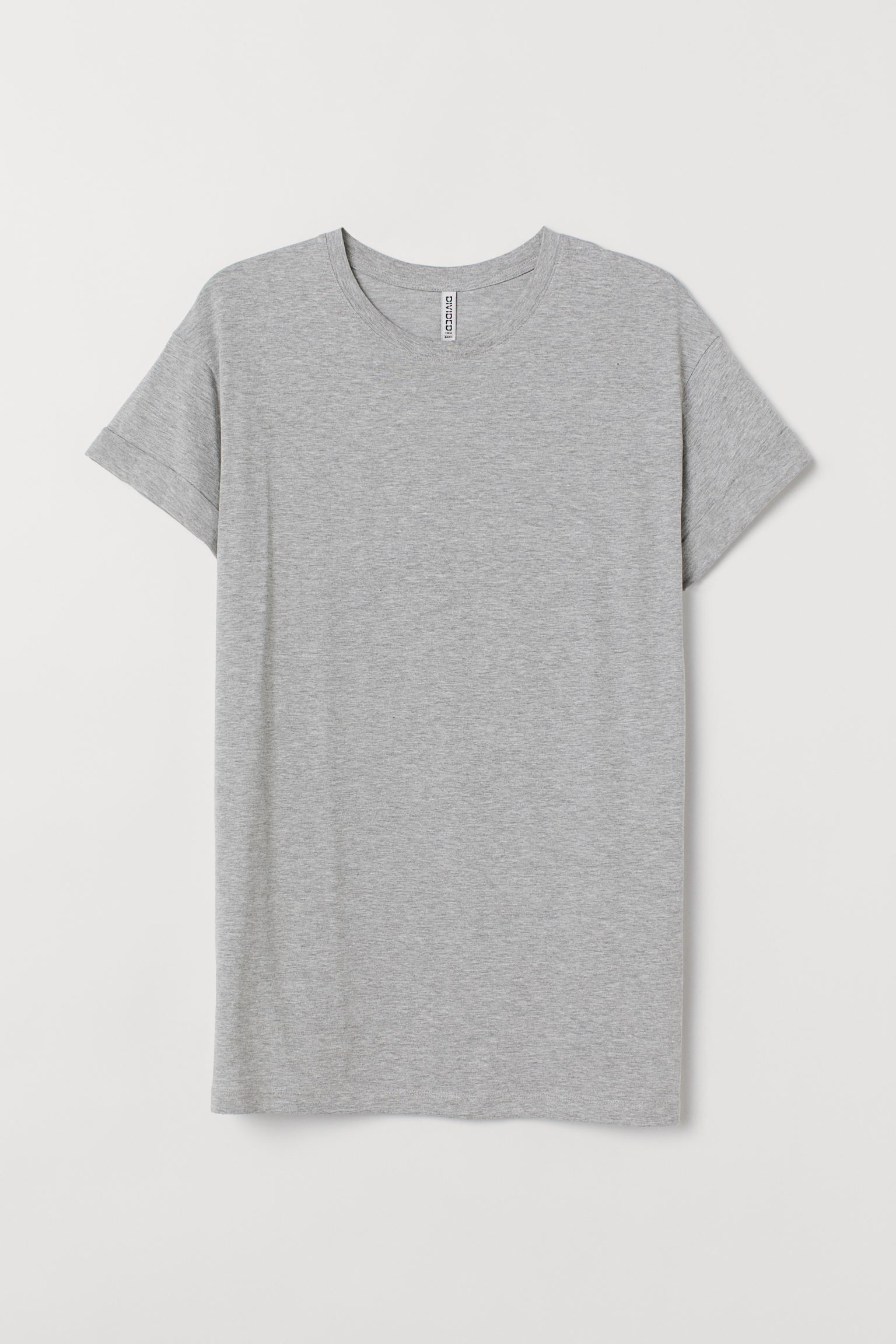 

Футболка H&M  серый меланж 22027110539, Футболка H&M XS серый меланж 22027110539